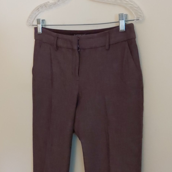Express slacks (light burgundy, 2R) - Picture 2 of 9
